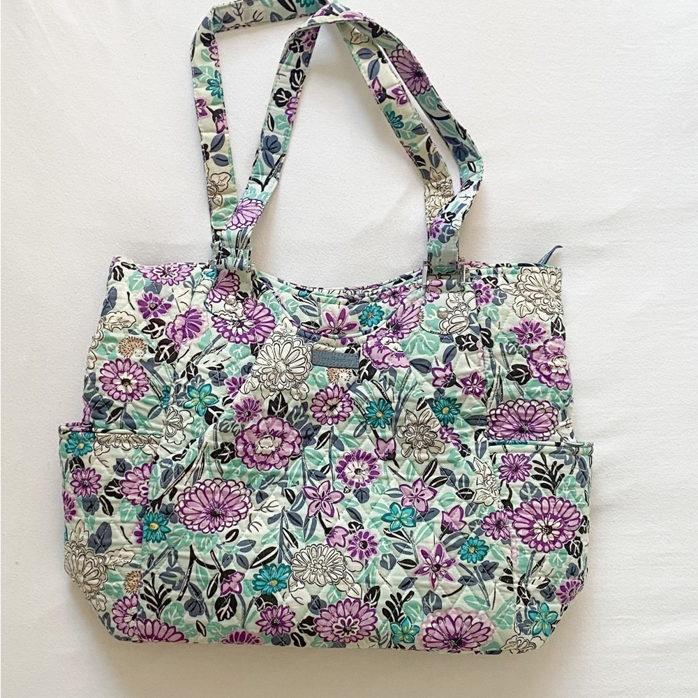 Vera Bradley Zippered Tote Bag
